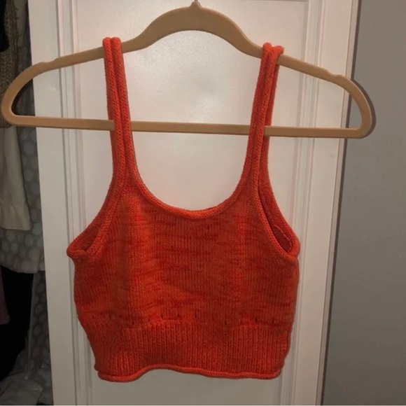 ❌SOLD❌ Urban Outfitters | Kure Crop Tank (Burnt Orange) - Picture 3 of 4
